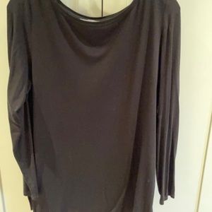 Classiques Entier jersey top with pleated back